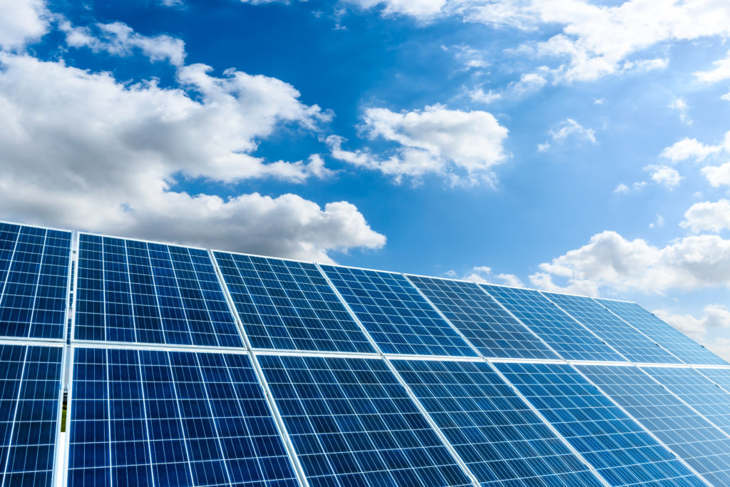 Solar installed on a commercial building