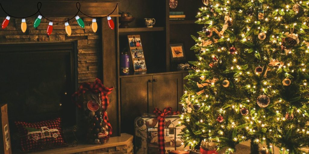 Solar energy for Christmas lights