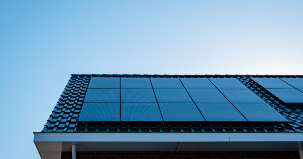 A home with solar panels attached to the roof