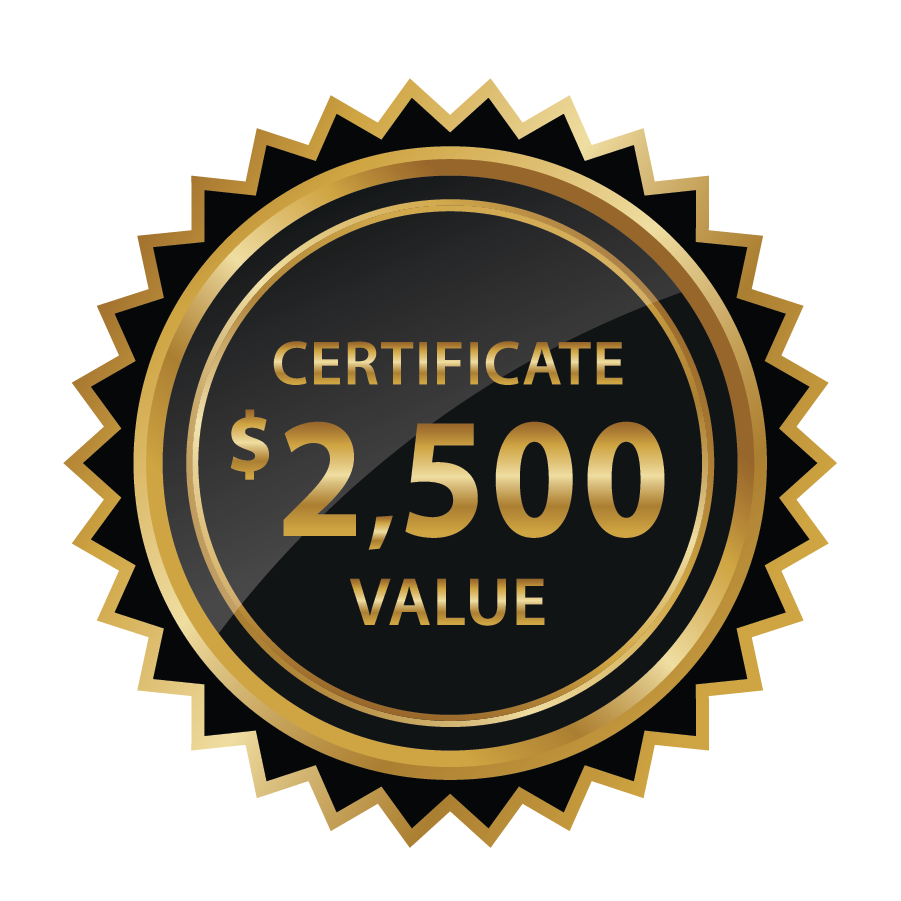 DC Solar $2,500 Value logo